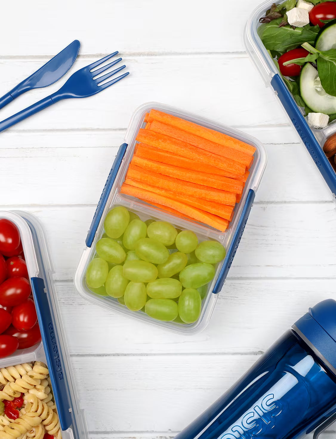 Sistema To-Go Small Split Lunch Box 350 ml Ocean Blue