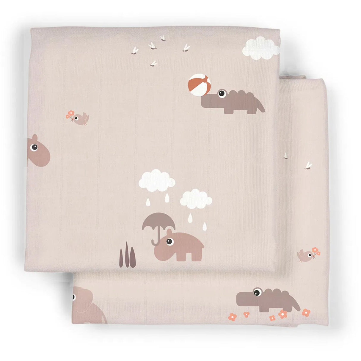 DonebyDeer Powder Fabric Diaper 2 pcs. Playground