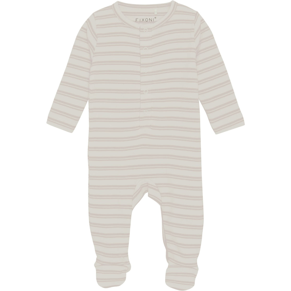 FIXONI Hushed Violet Romper LS W. Feet Rib