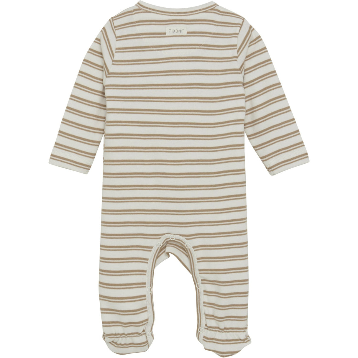 FIXONI Macaroon Romper LS W. Feet Rib
