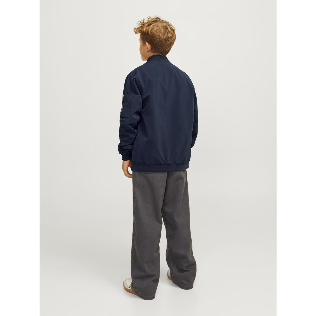 Jack & Jones Junior Navy Blazer Rush Bomber Jacket Noos