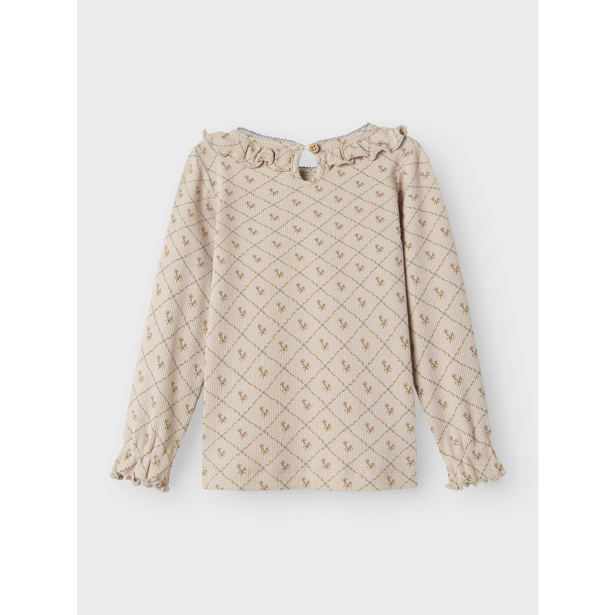 Lil'Atelier Gray Morn Gago Kug Slim Blouse