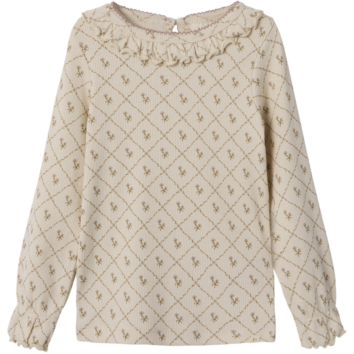 Lil'Atelier Turtledove Gago Kug Slim Blouse