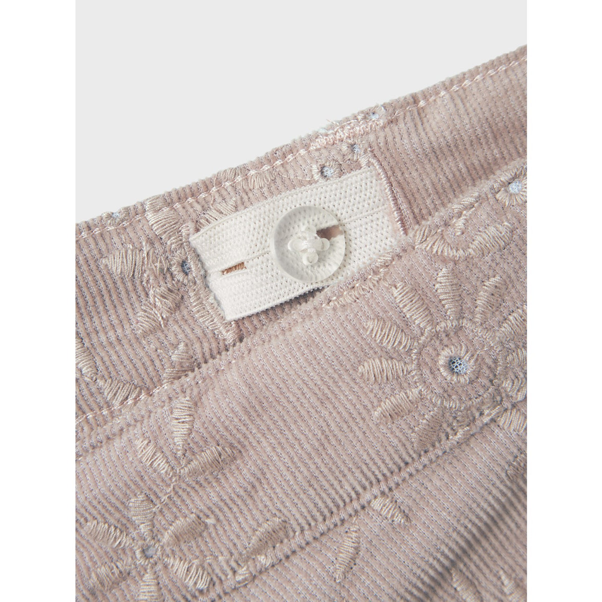 Lil'Atelier Etherea Rose Wide Corduroy Bine Pants