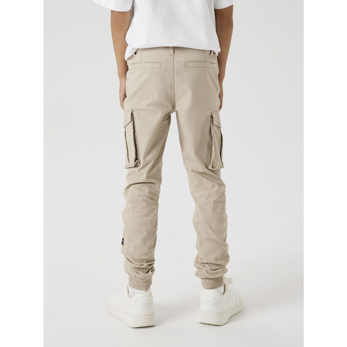 Name It Oxford Tan Ryan Cargo Twill Pants Noos
