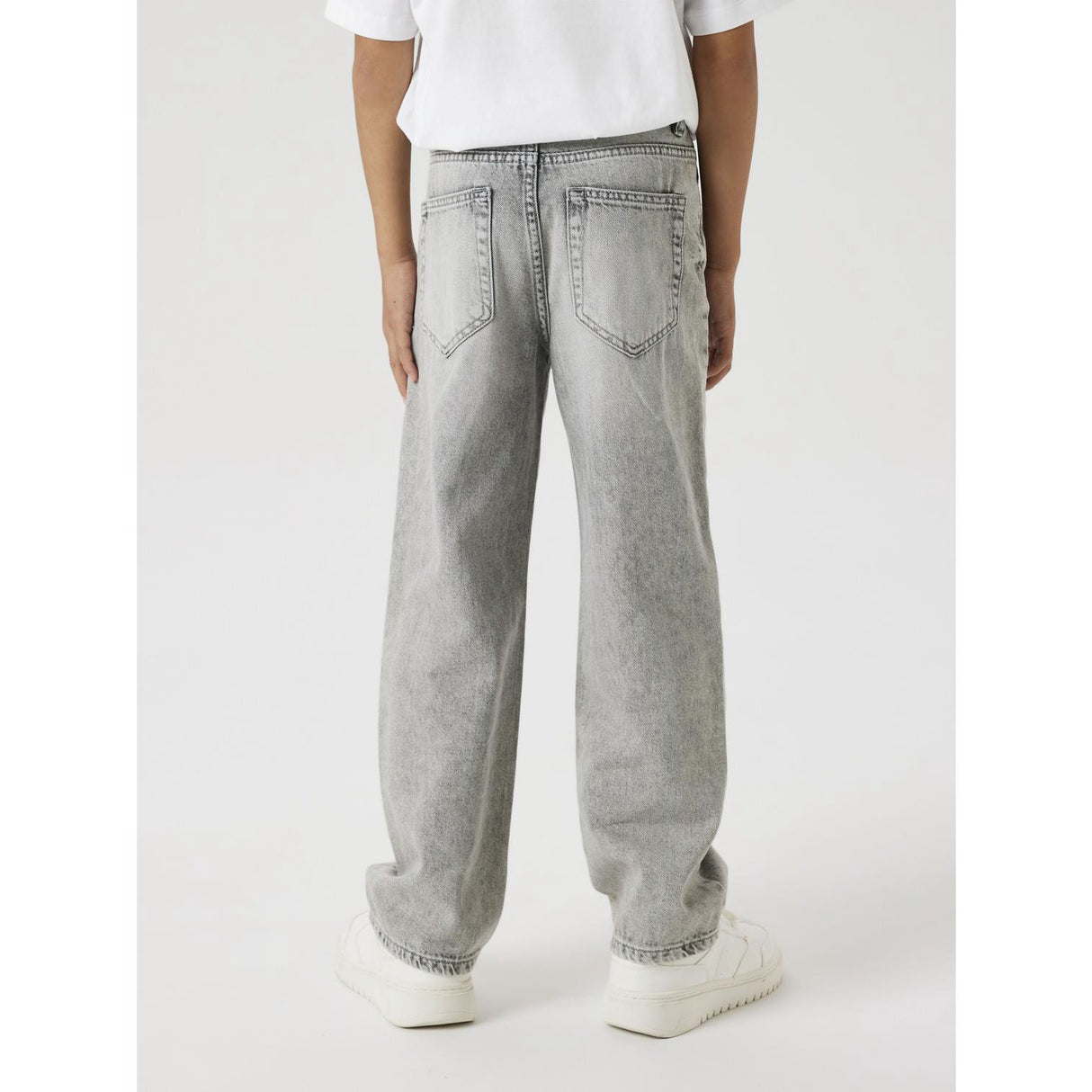 Name It Light Grey Denim Ryan Straight Jeans Noos