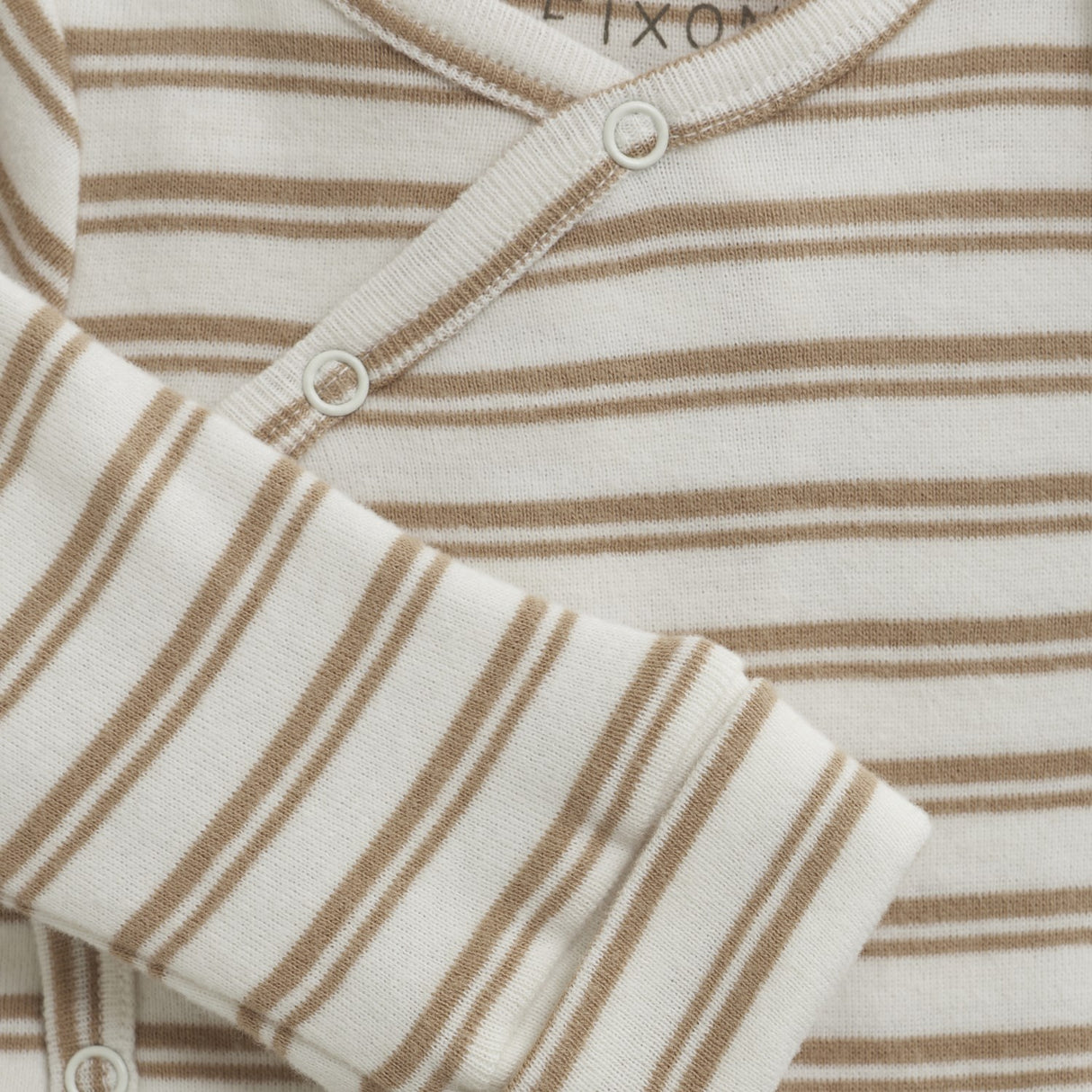 FIXONI Macaroon Wrap Bodysuit LS Rib