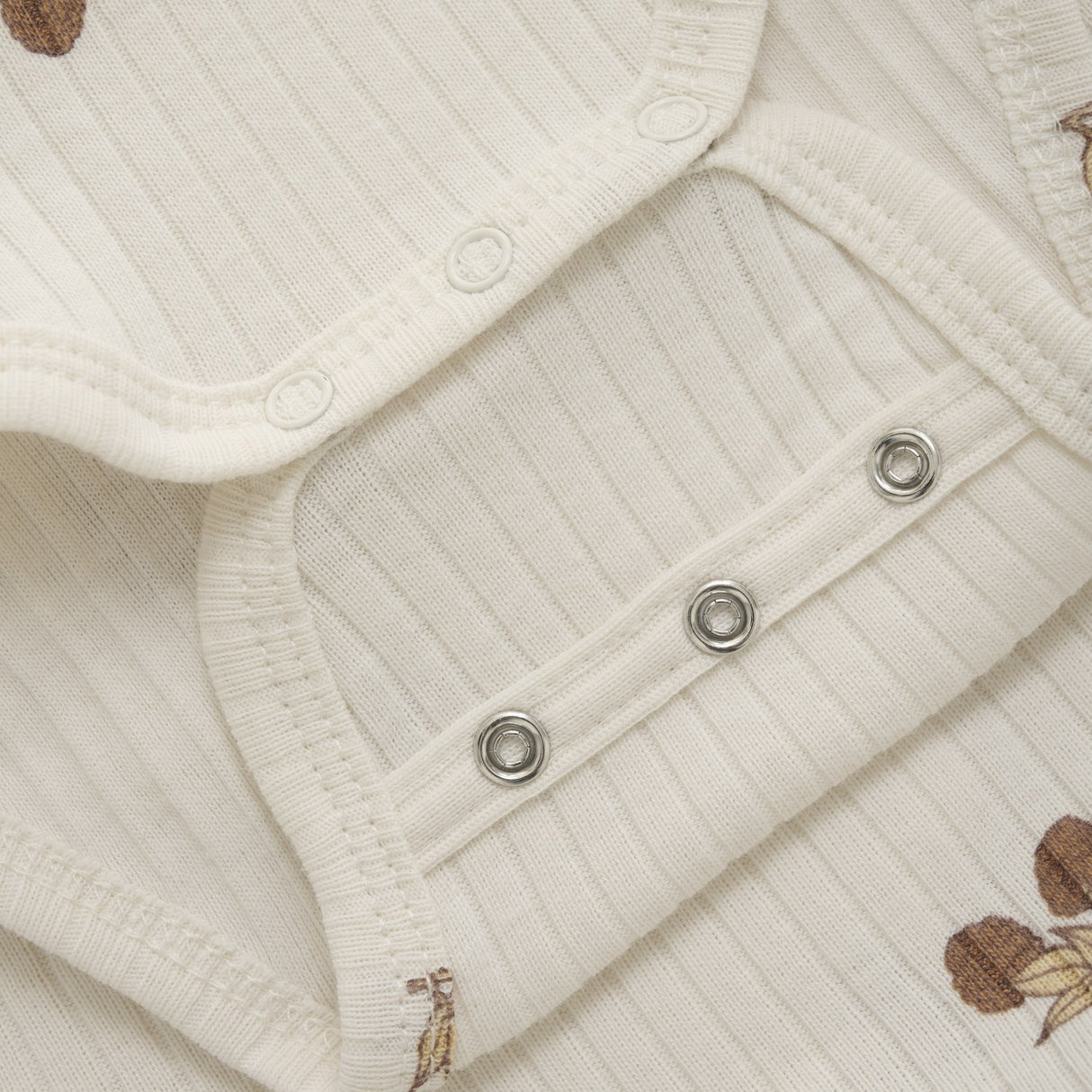 FIXONI Eggnog Wrap Bodysuit LS Rib