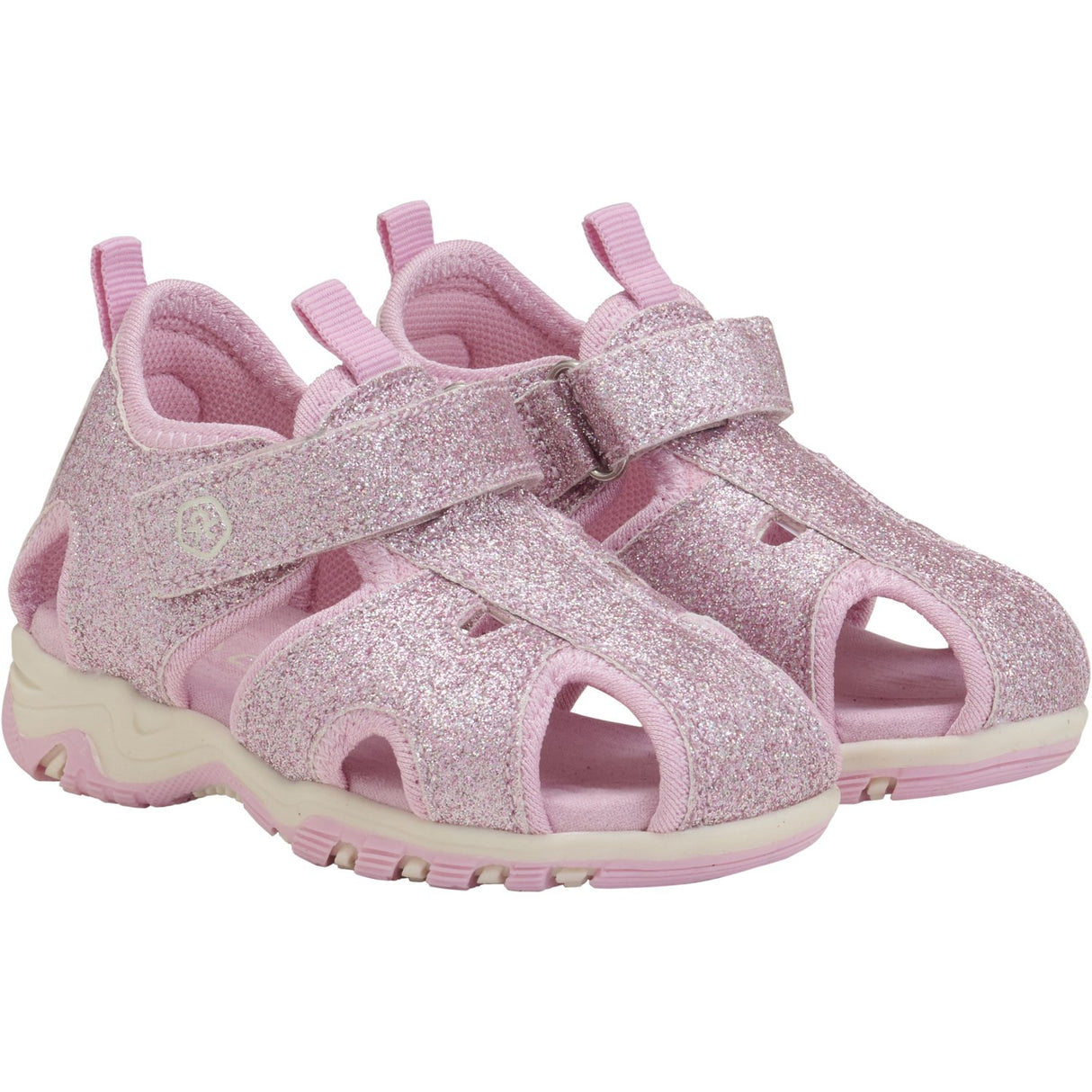 Color Kids Coral Blush Baby Sandals W. Velcro Strap