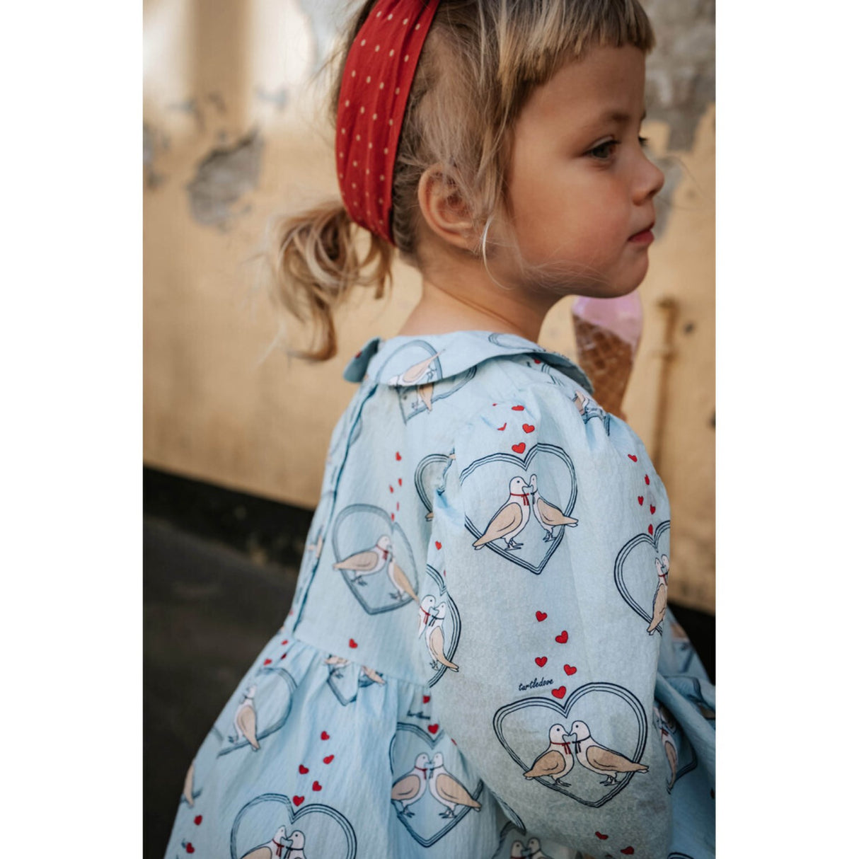 Fliink Dream Blue Aop Colombe Ls Tunic