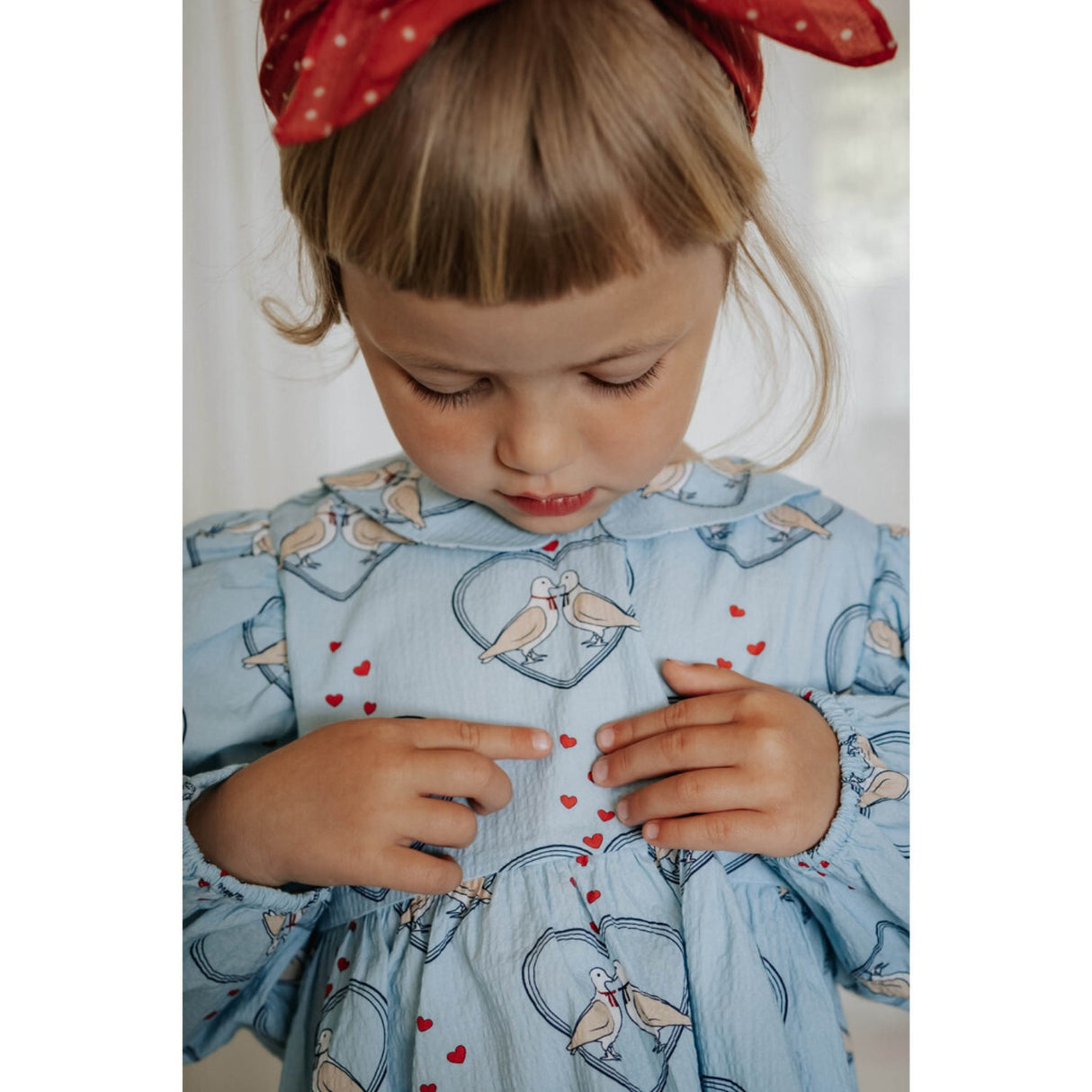 Fliink Dream Blue Aop Colombe Ls Tunic