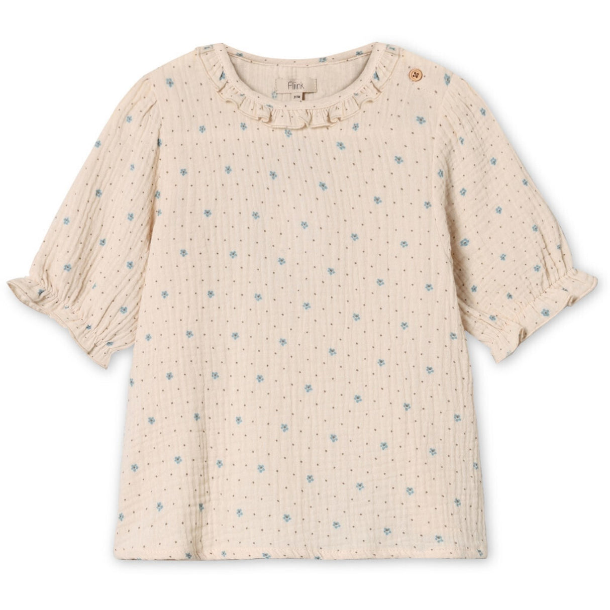 Fliink Sandshell Aop Blooming Ss Blouse