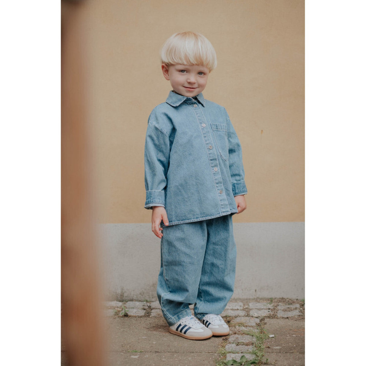 Fliink Light Denim Blue Don Ls Shirt