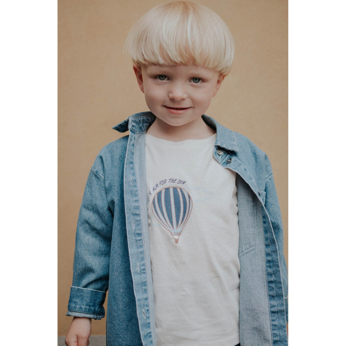 Fliink Light Denim Blue Don Ls Shirt