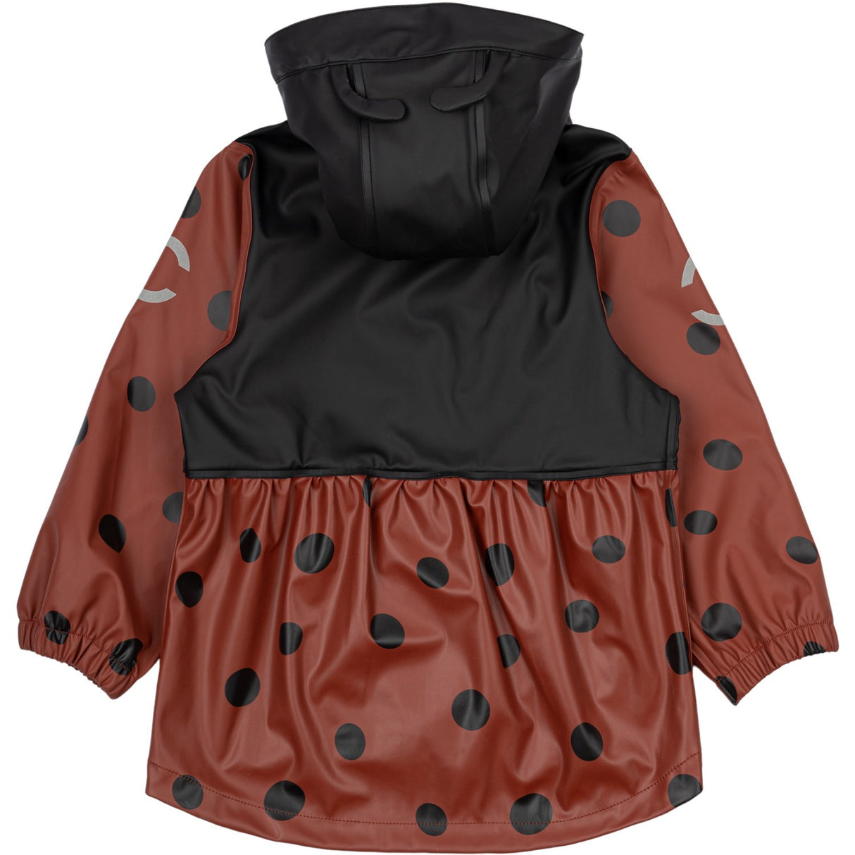 Mikk-Line Henna Ladybug Suspenders Rain Set