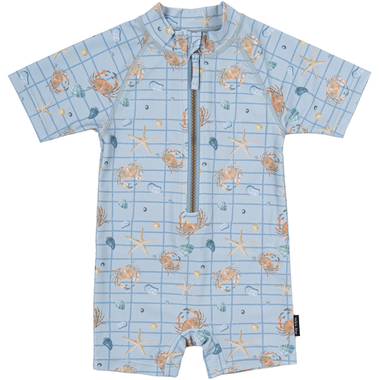 Mikk-Line Faded Denim AOP UV Suit Recycled