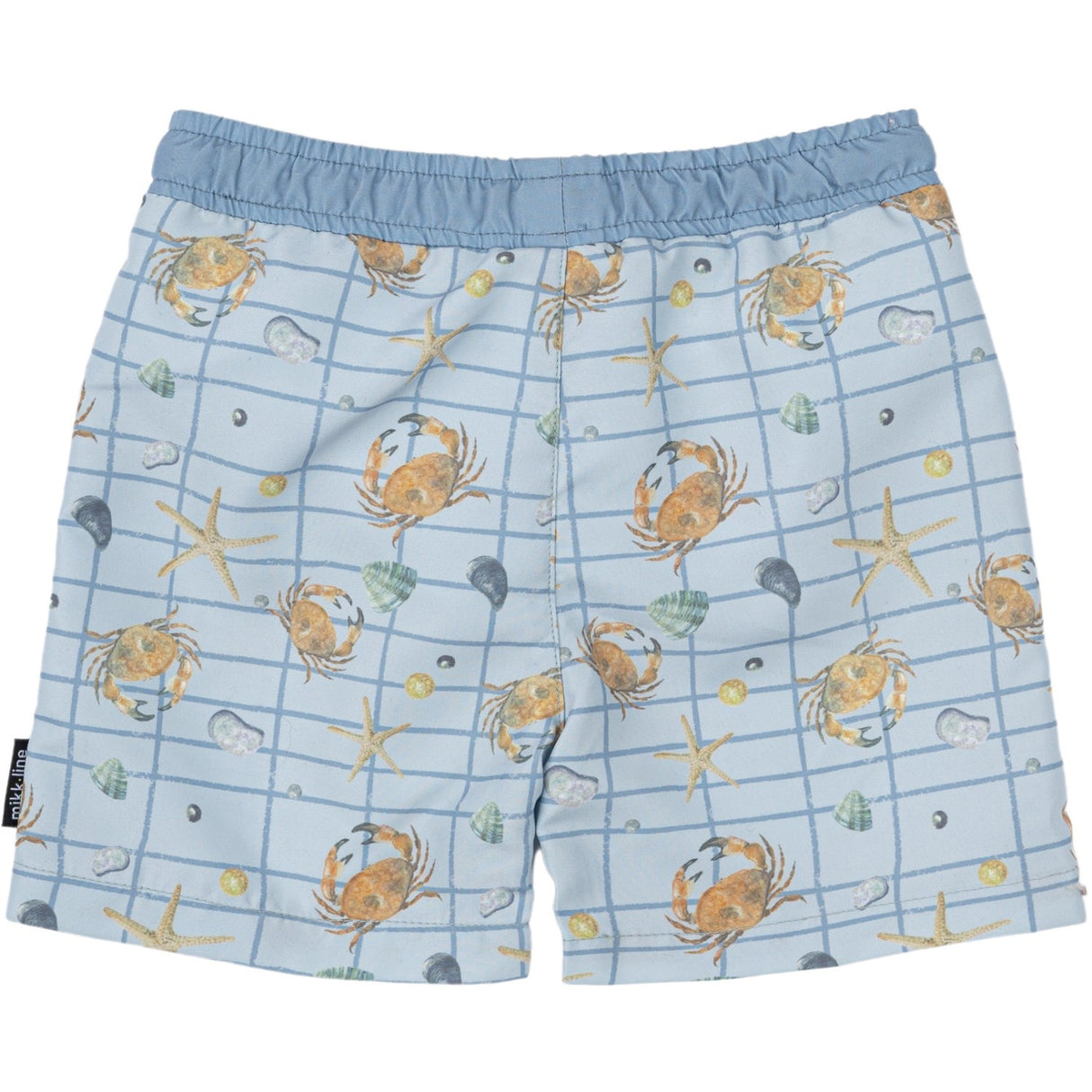 Mikk-Line Faded Denim Swim Shorts