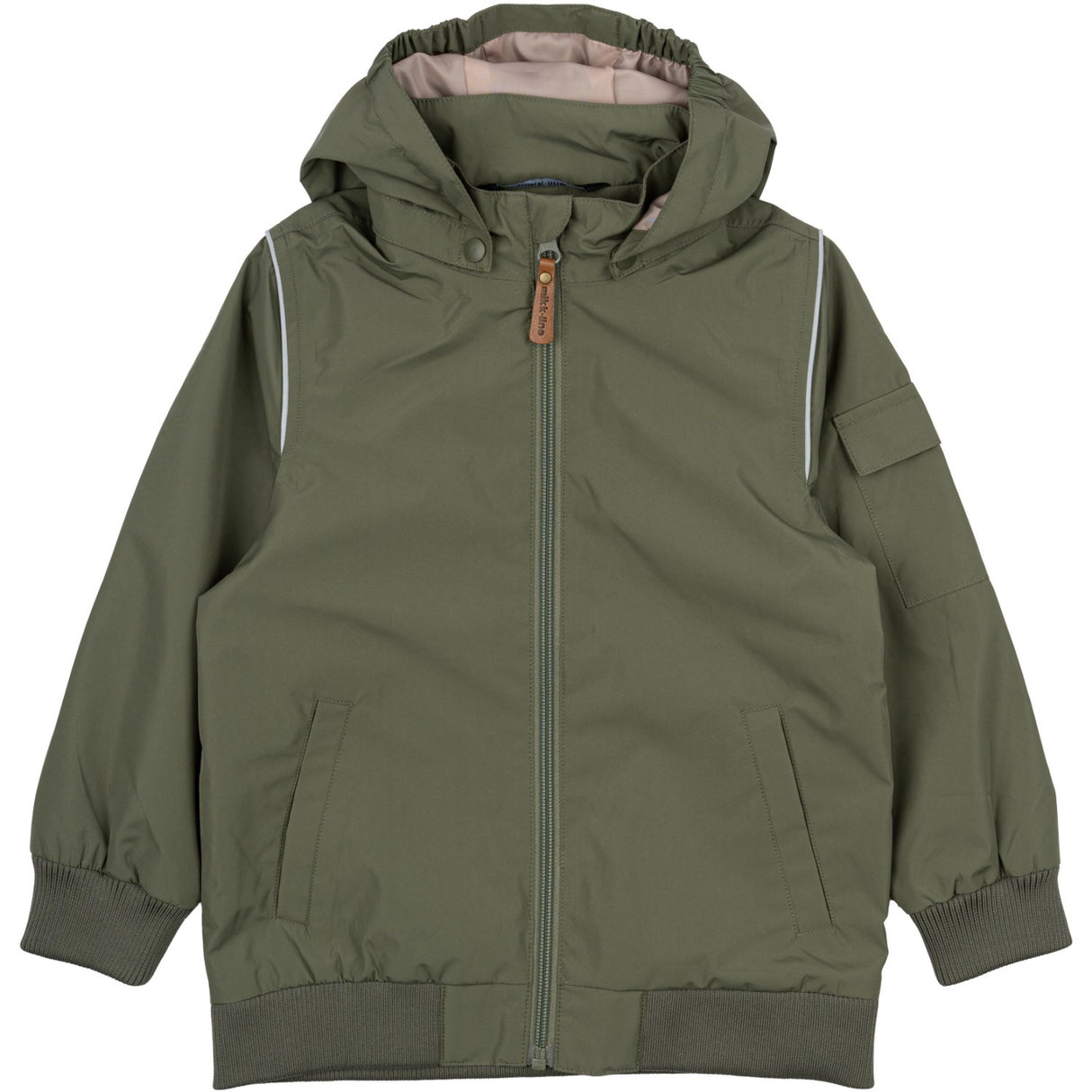 Mikk-Line Dusty Olive Shell Jacket