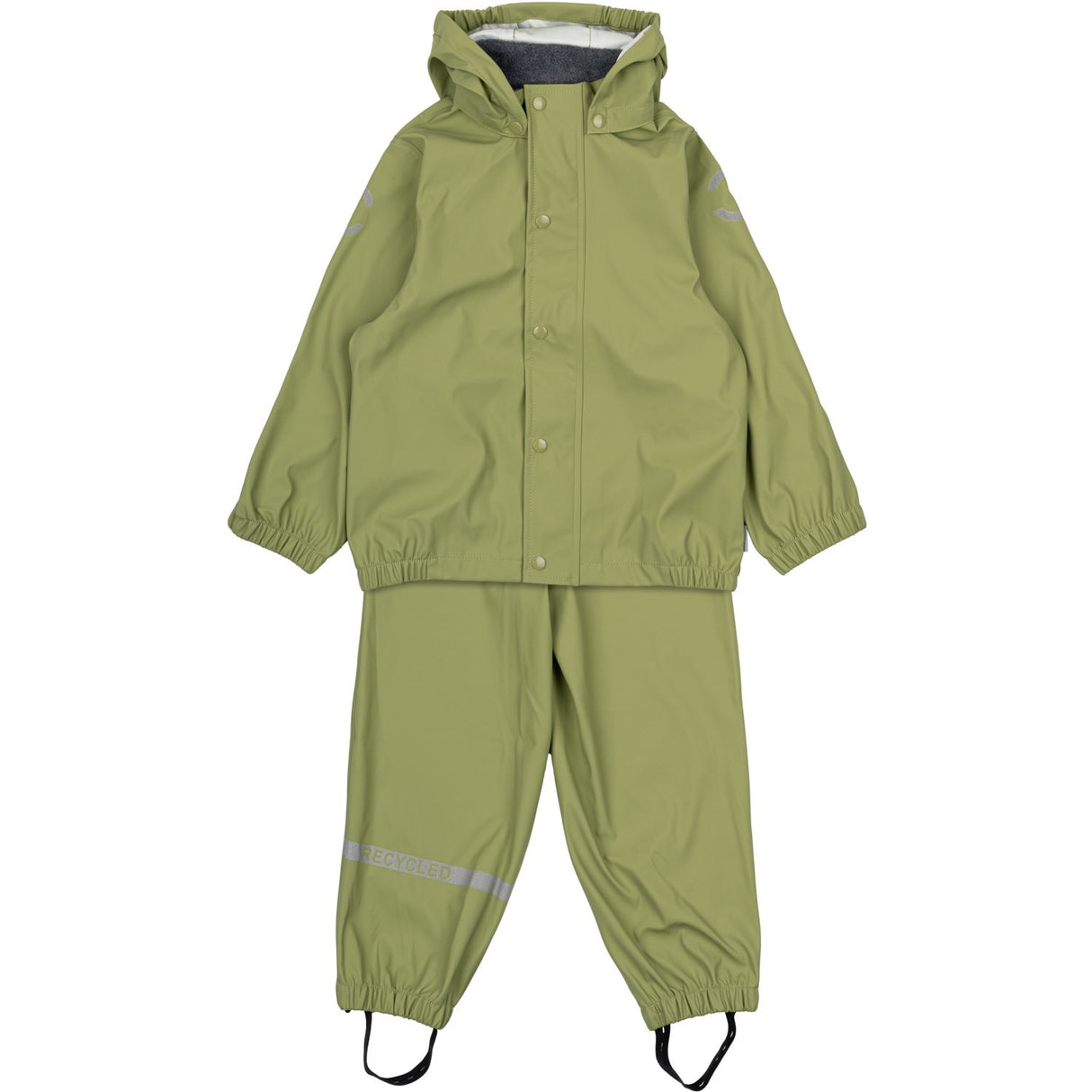 Mikk-Line Sage Suspenders PU Rain Recycled