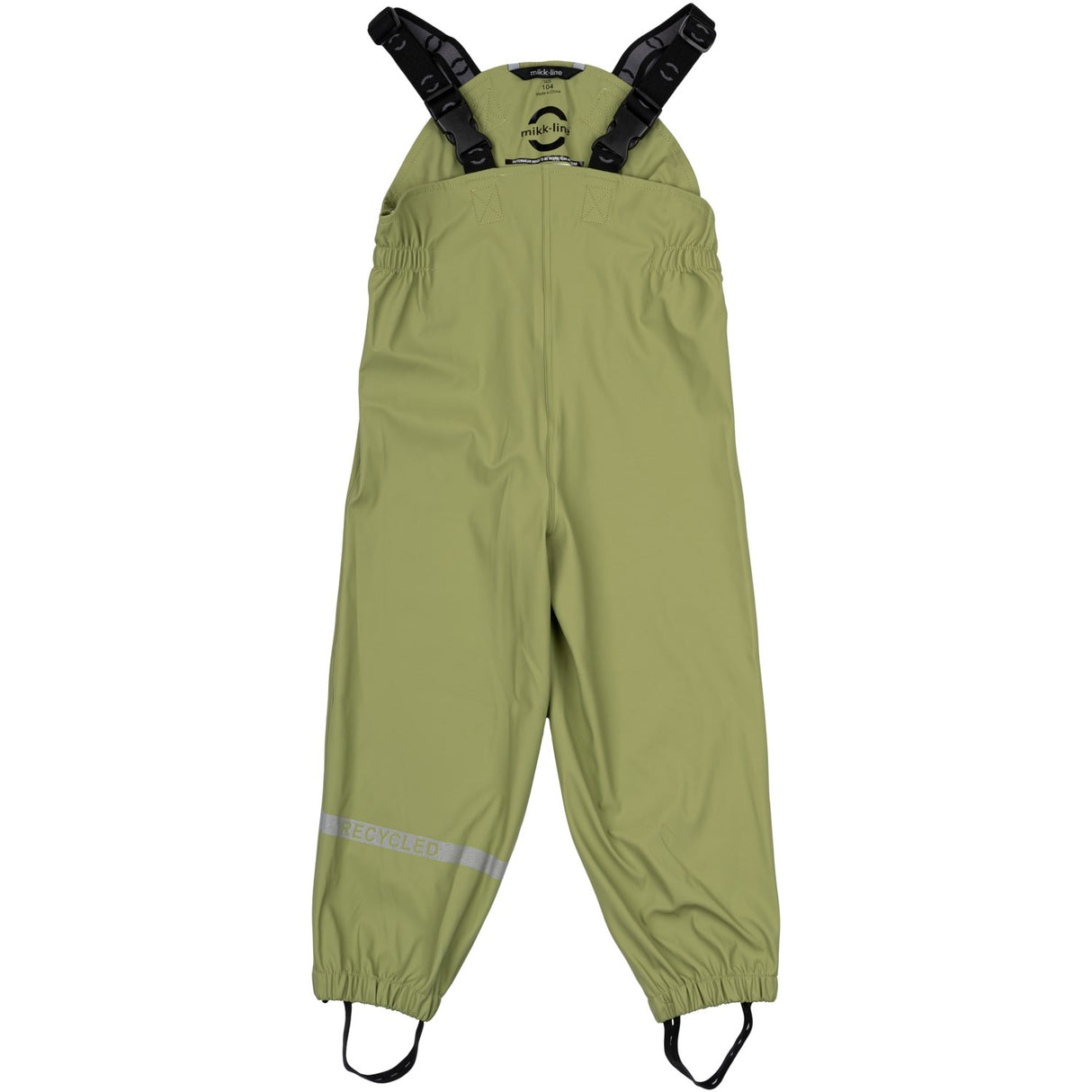 Mikk-Line Sage Suspenders PU Rain Recycled