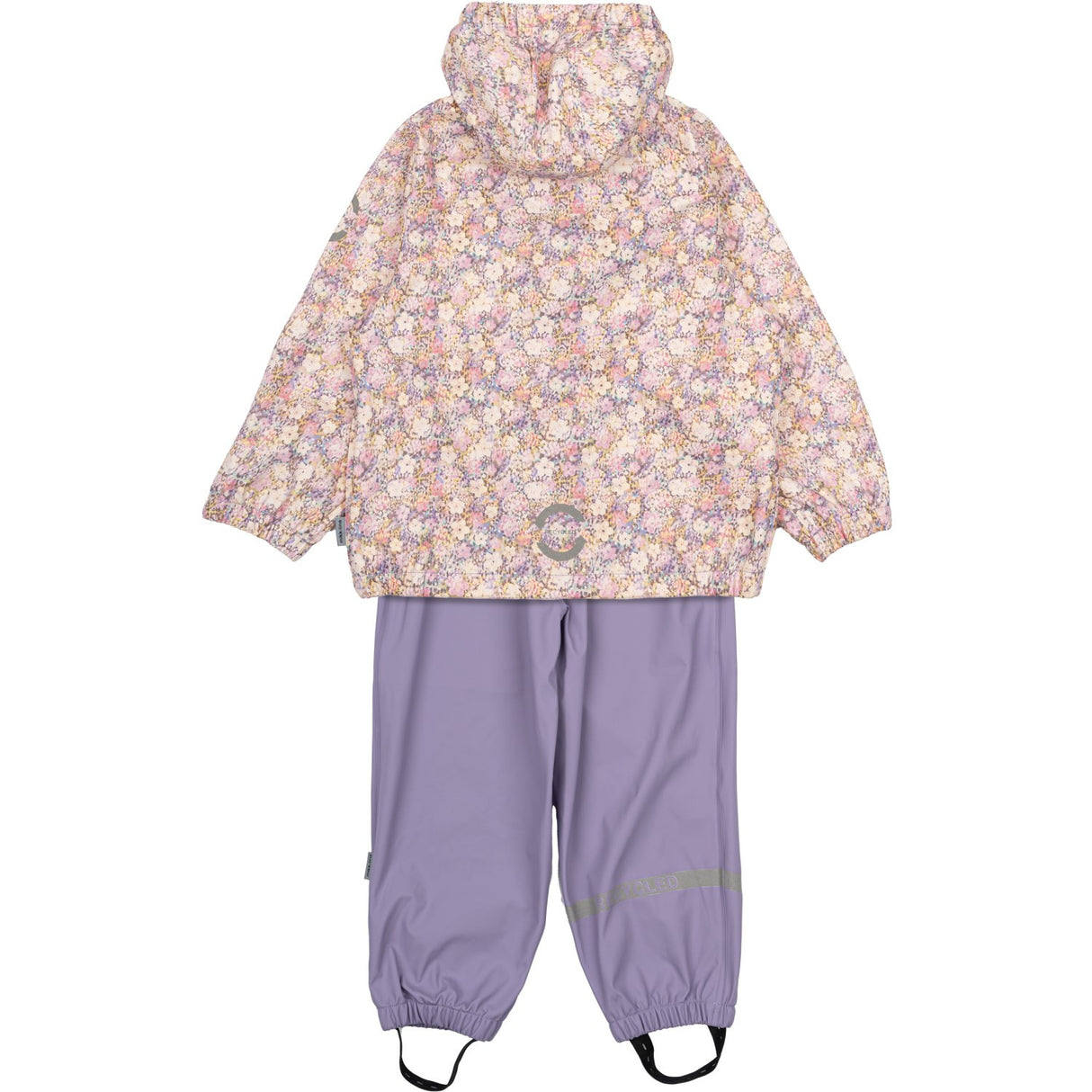 Mikk-Line Dusk AOP Suspenders PU Rain Set