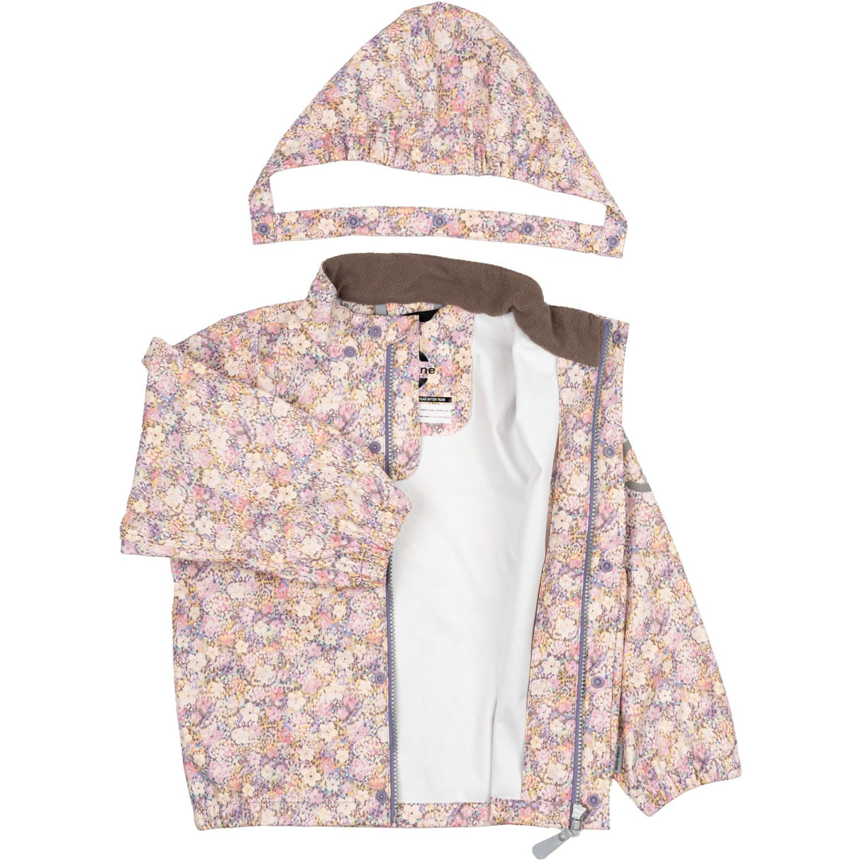 Mikk-Line Dusk AOP Suspenders PU Rain Set