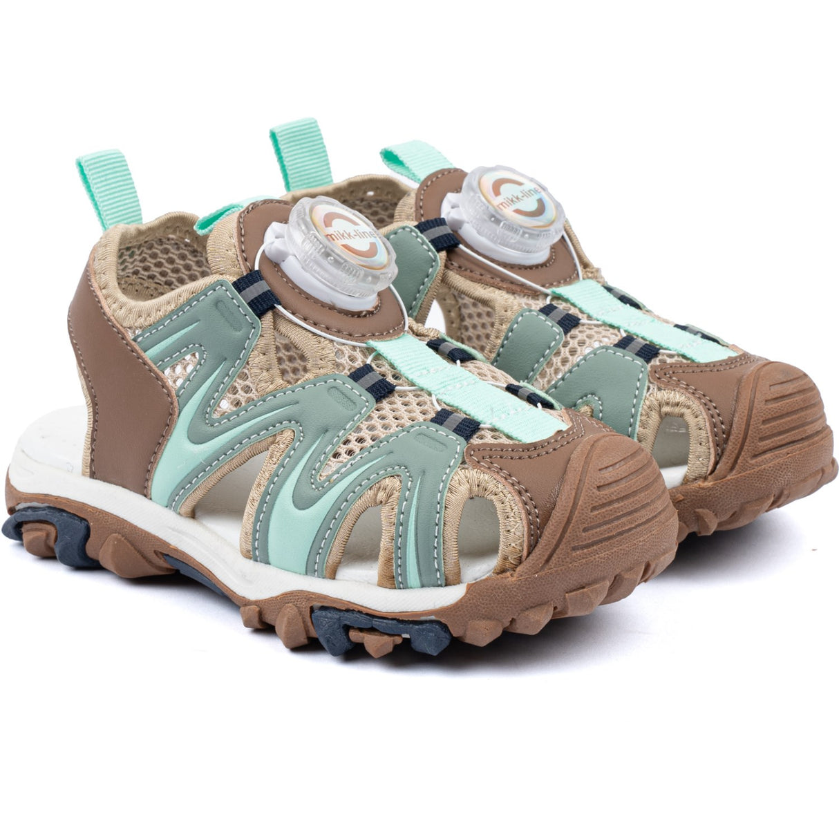 Mikk-Line Green Bay Sandal With Mesh