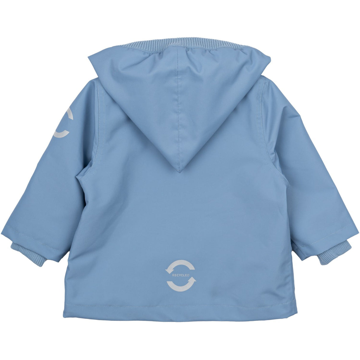 Mikk-Line Faded Denim Polyester Baby Jacket