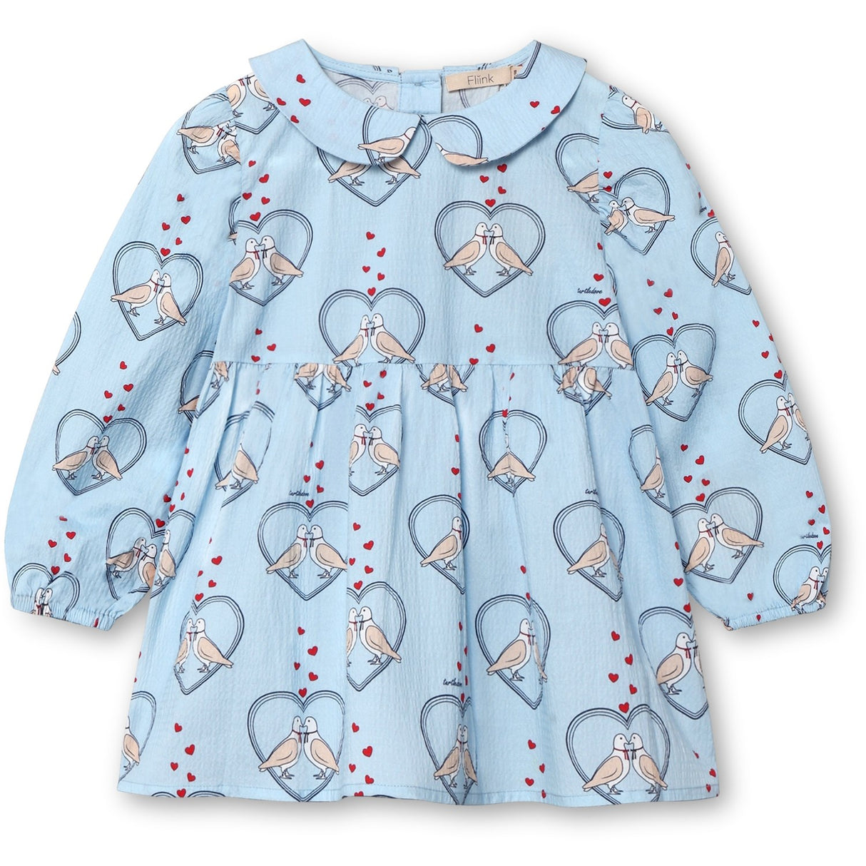 Fliink Dream Blue Aop Colombe Ls Tunic