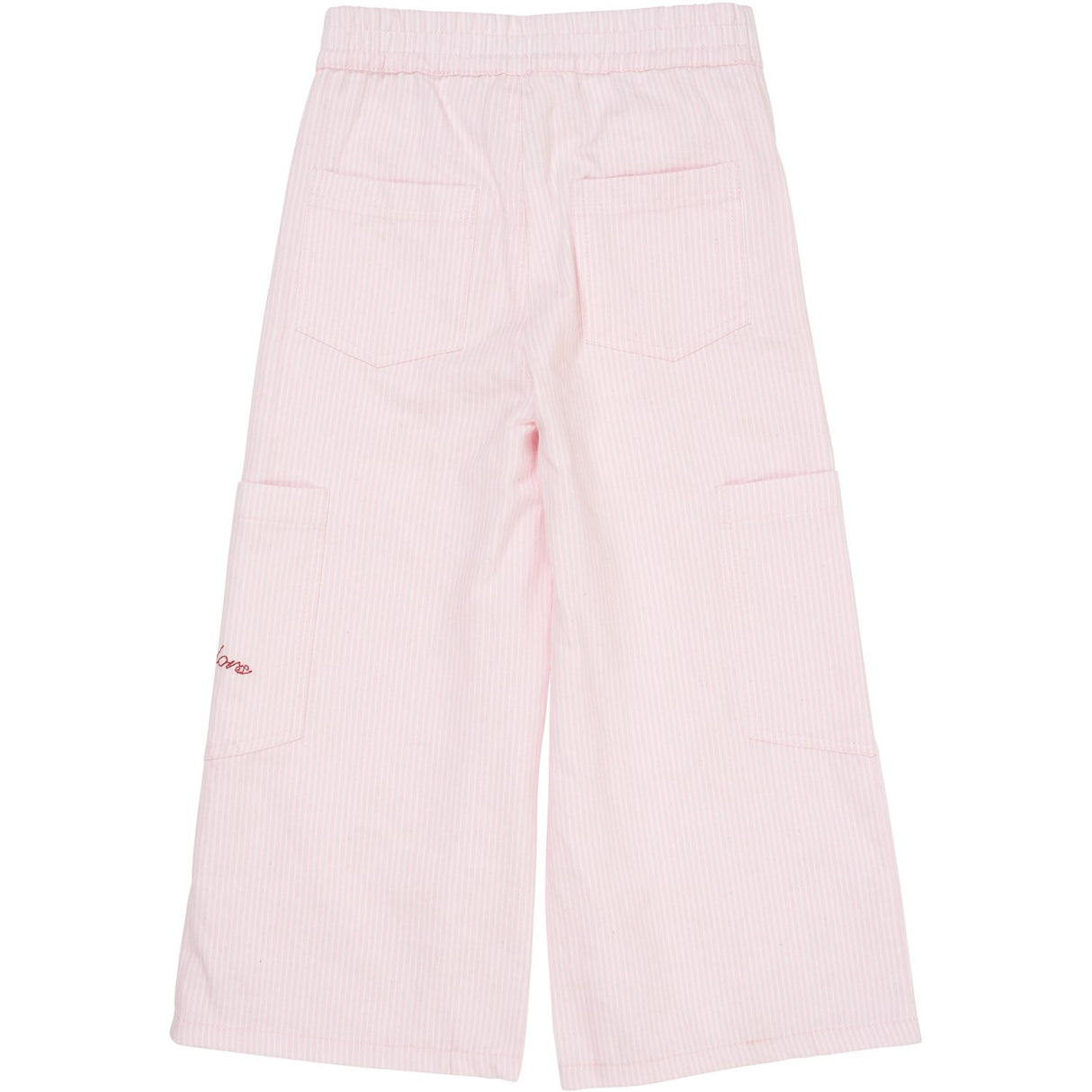 COPENHAGEN COLORS Ballerina Stripe Striped Wide Pants W Pockets