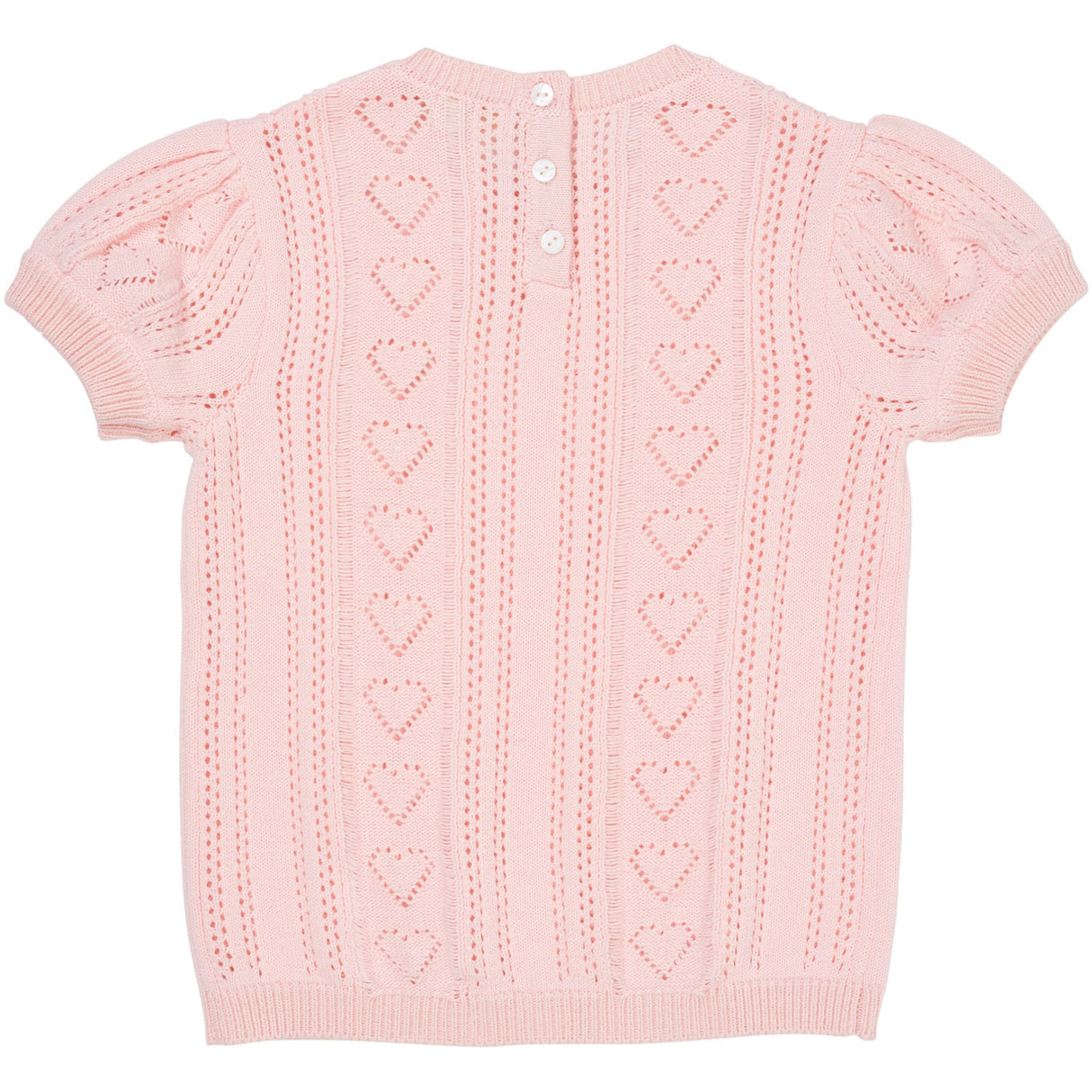 COPENHAGEN COLORS Ballerina Comb. Knitted Pointelle T-shirt