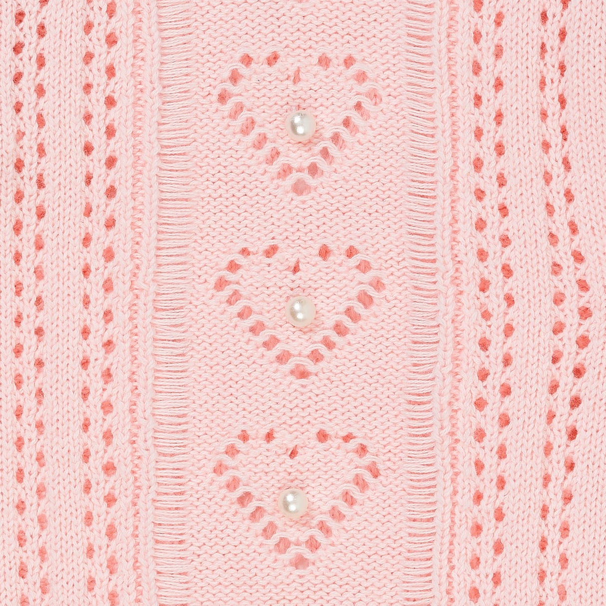 COPENHAGEN COLORS Ballerina Comb. Knitted Pointelle T-shirt