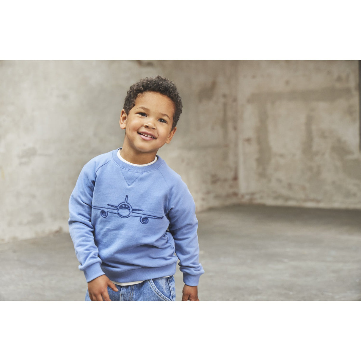 En Fant Light Denim Blue Shorts Bermuda Denim