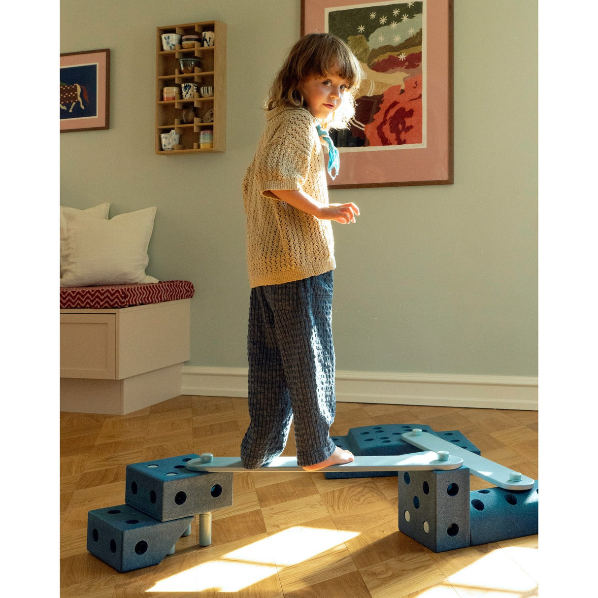 MODU Sky Blue 2x Balance Beams