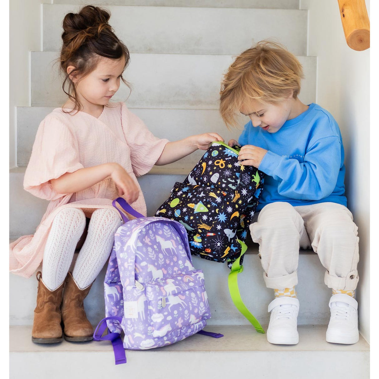 A Little Lovely Company Galaxy Small Backpack