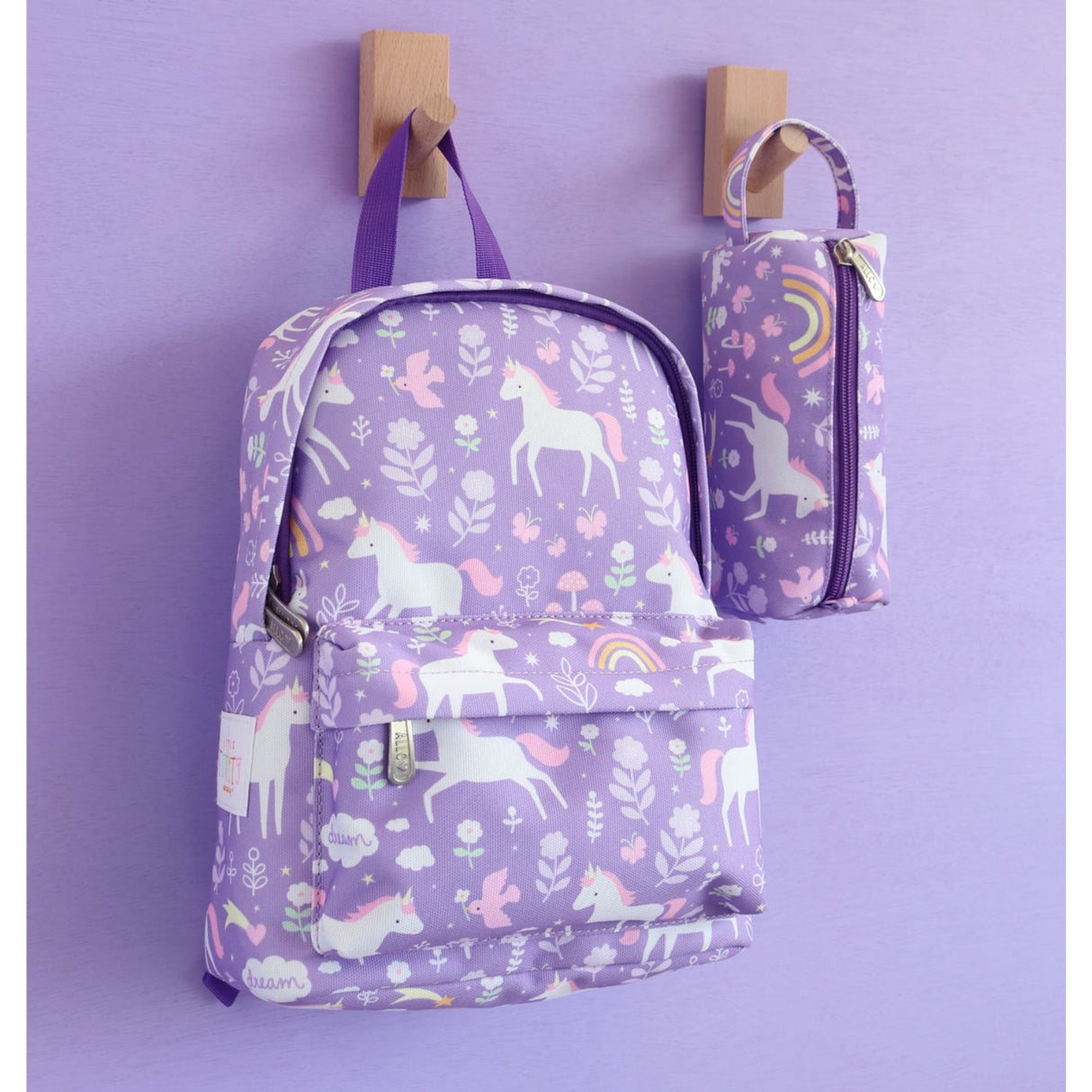 A Little Lovely Company Unicorn Dreams Small Backpack