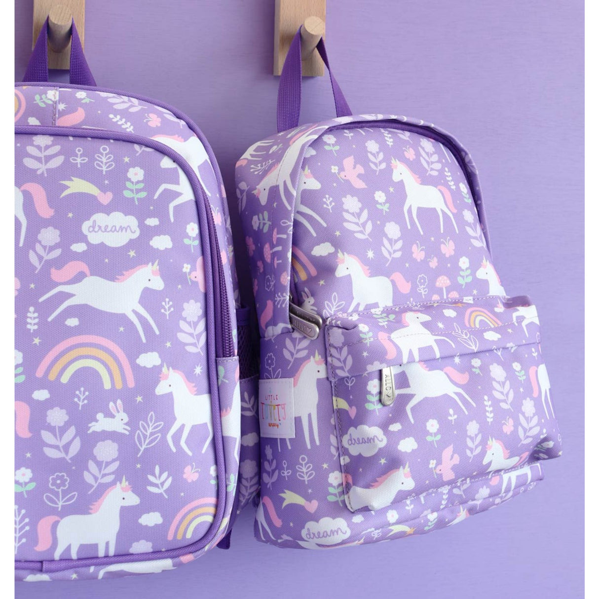 A Little Lovely Company Unicorn Dreams Small Backpack
