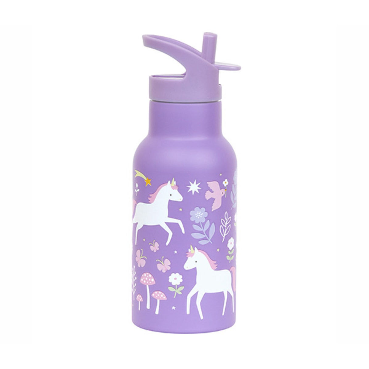 A Little Lovely Company Unicorn Dreams Stainless Steel Drink Bottle
