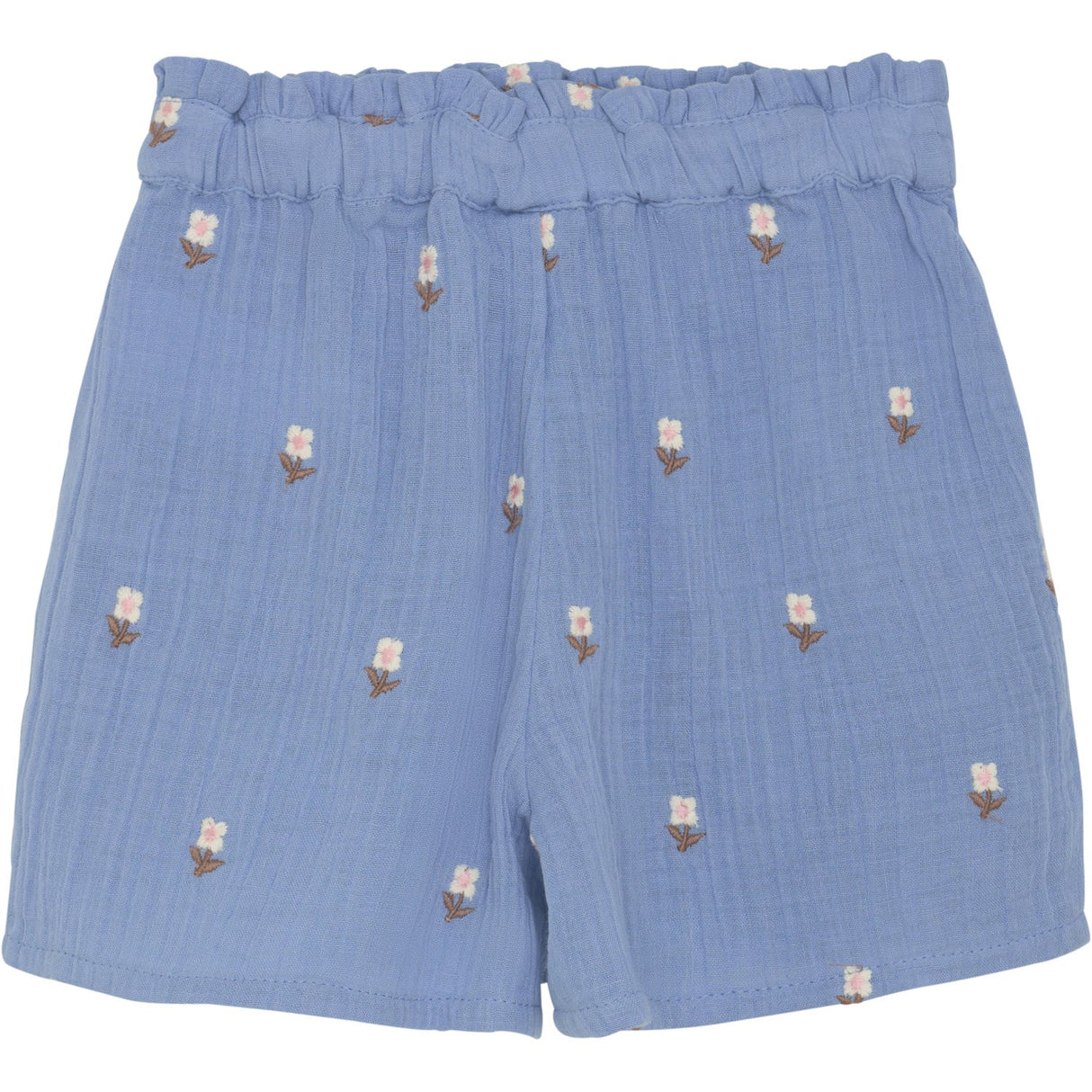 En Fant Infinity Shorts Embroidery Muslin