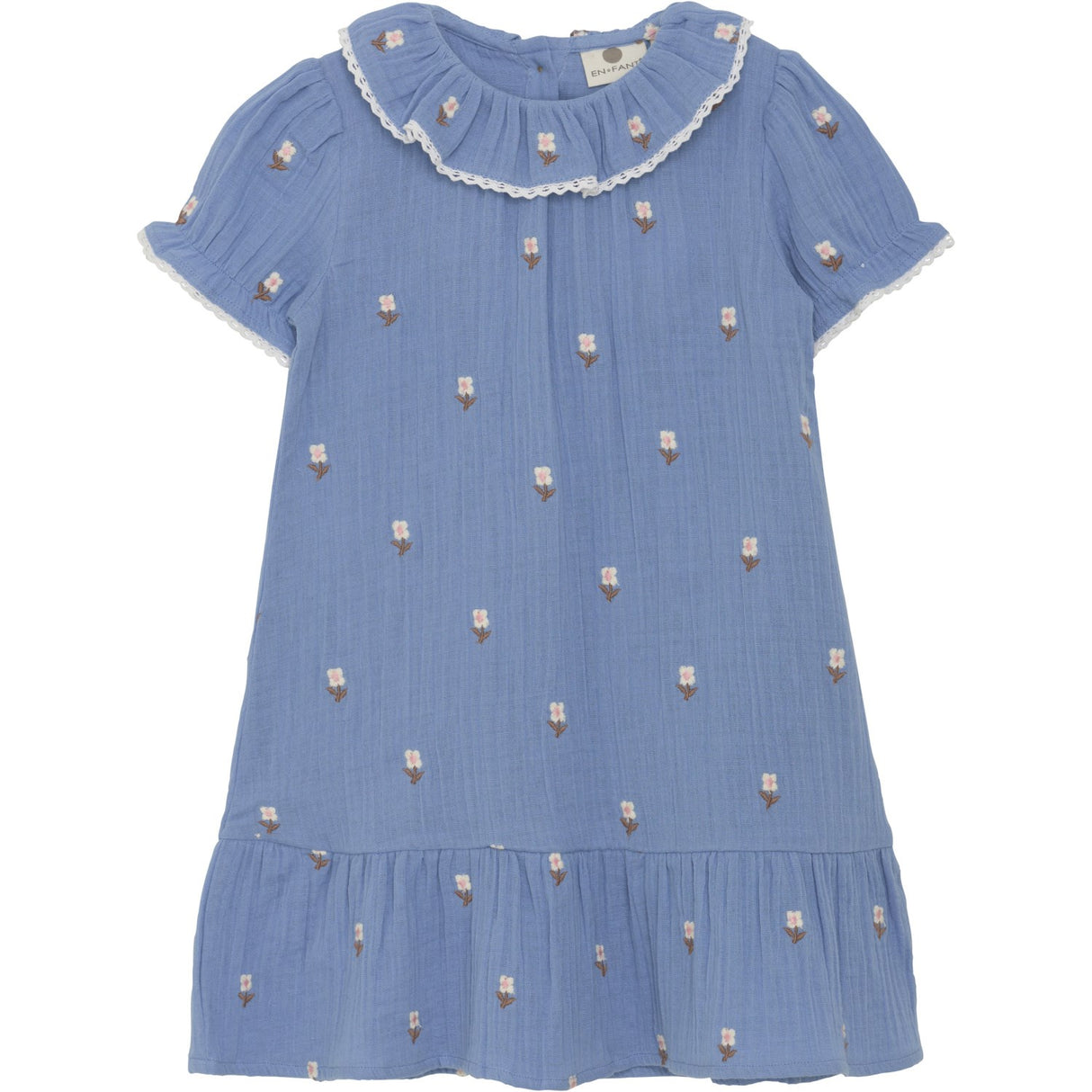 En Fant Infinity Dress Embroidery Muslin