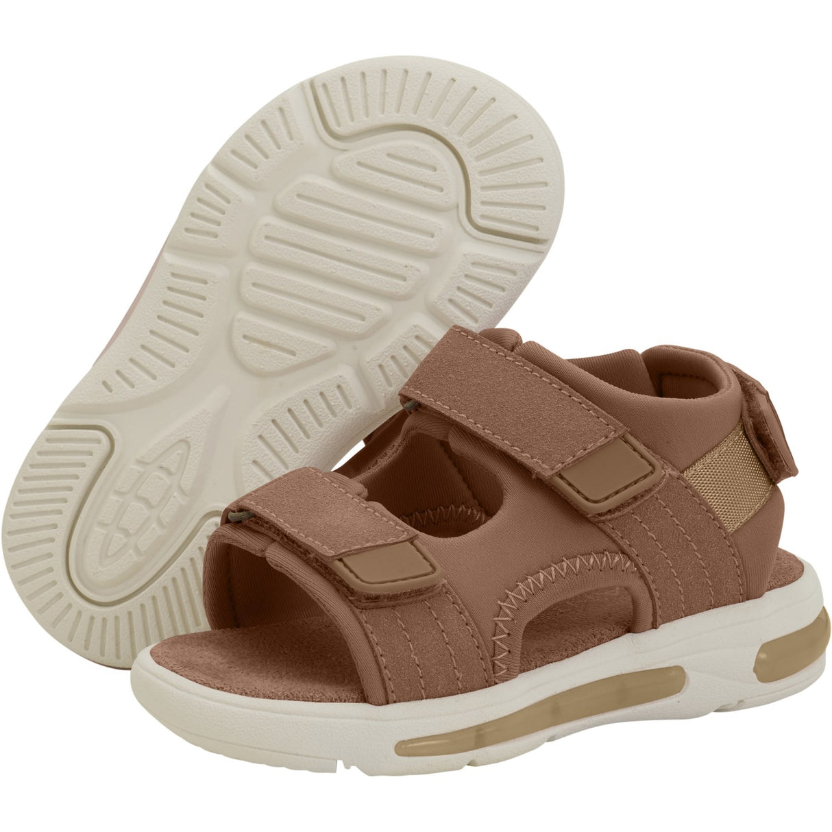 En Fant Mocha Mousse Sandals Velcro w. Light