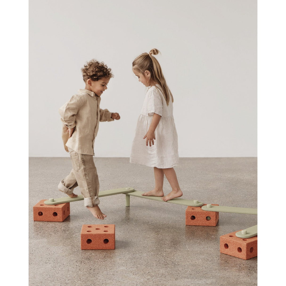 MODU Burnt Orange / Dusty Green Balance Track