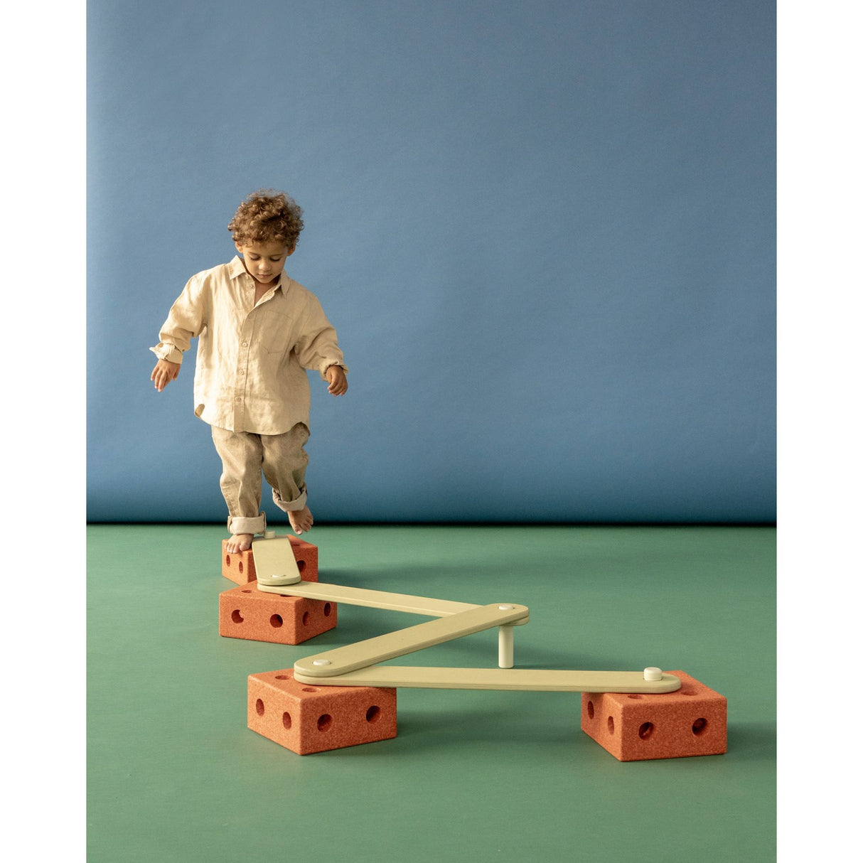 MODU Burnt Orange / Dusty Green Balance Track