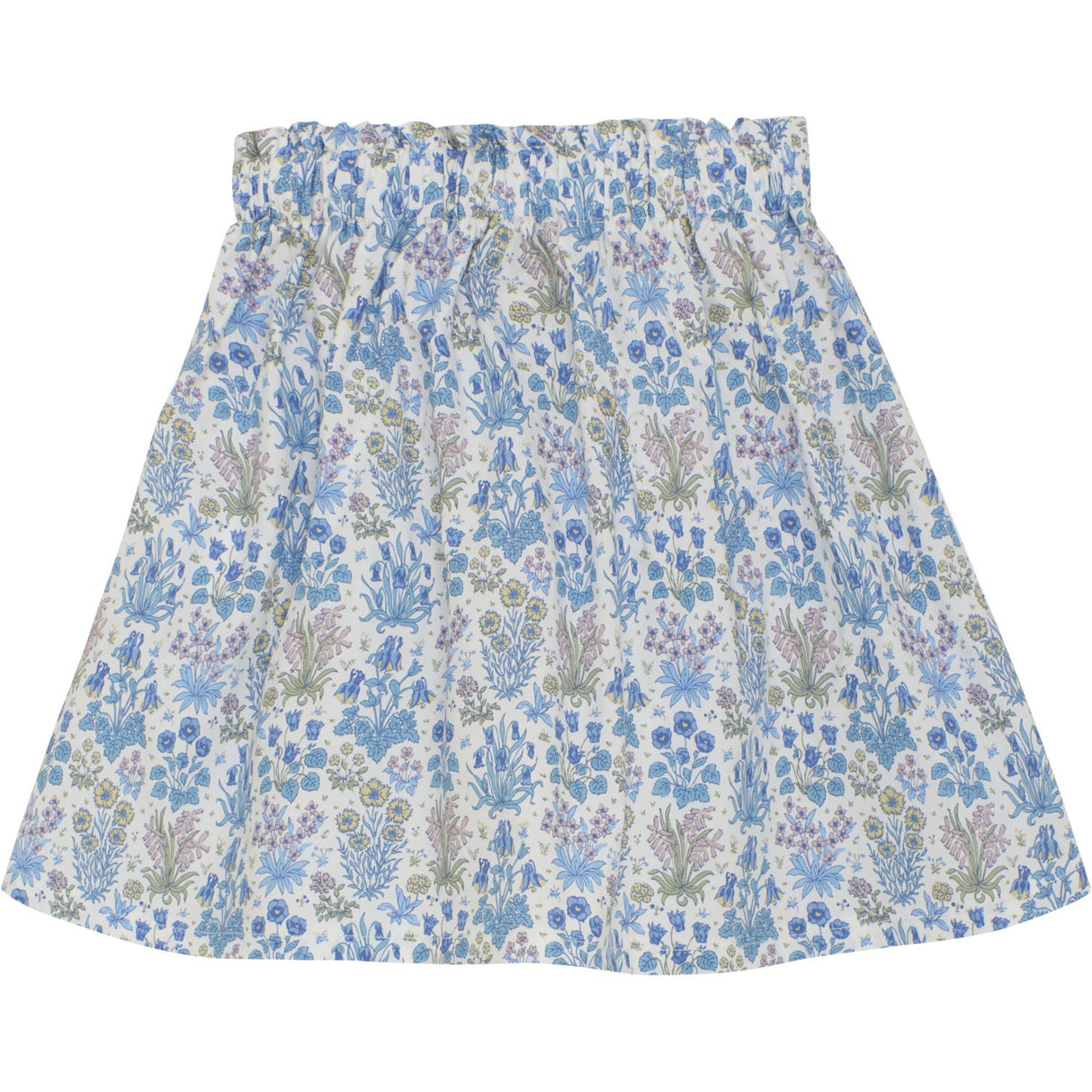 Huttelihut Soft Chambray Skirt In Liberty Fabric