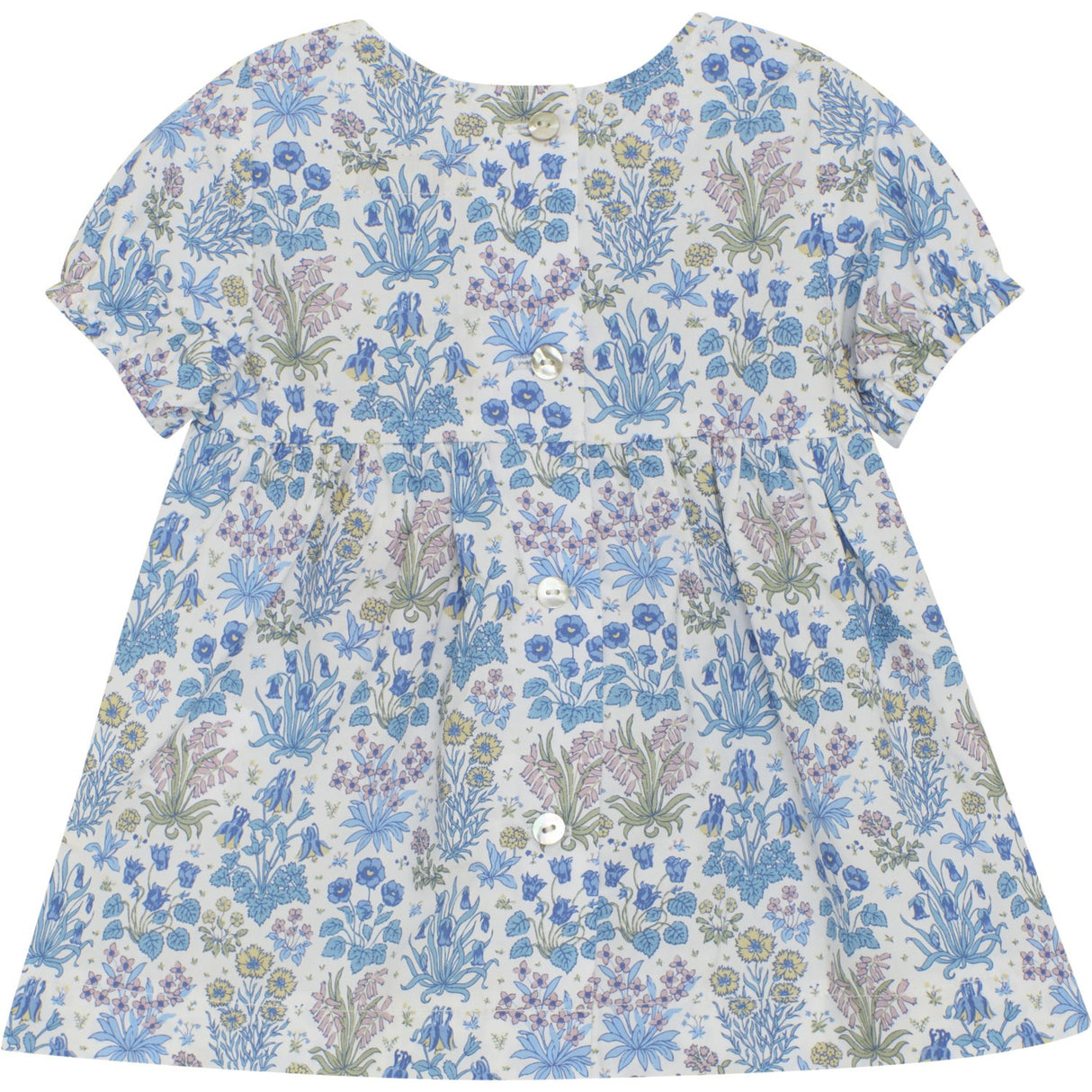 Huttelihut Soft Chambray Dress In Liberty Fabric