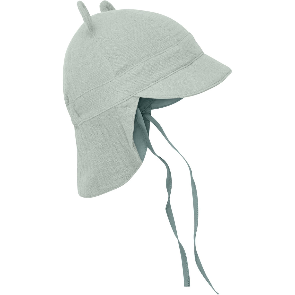 Huttelihut Lily Pad Summer Hat Ears Muslin