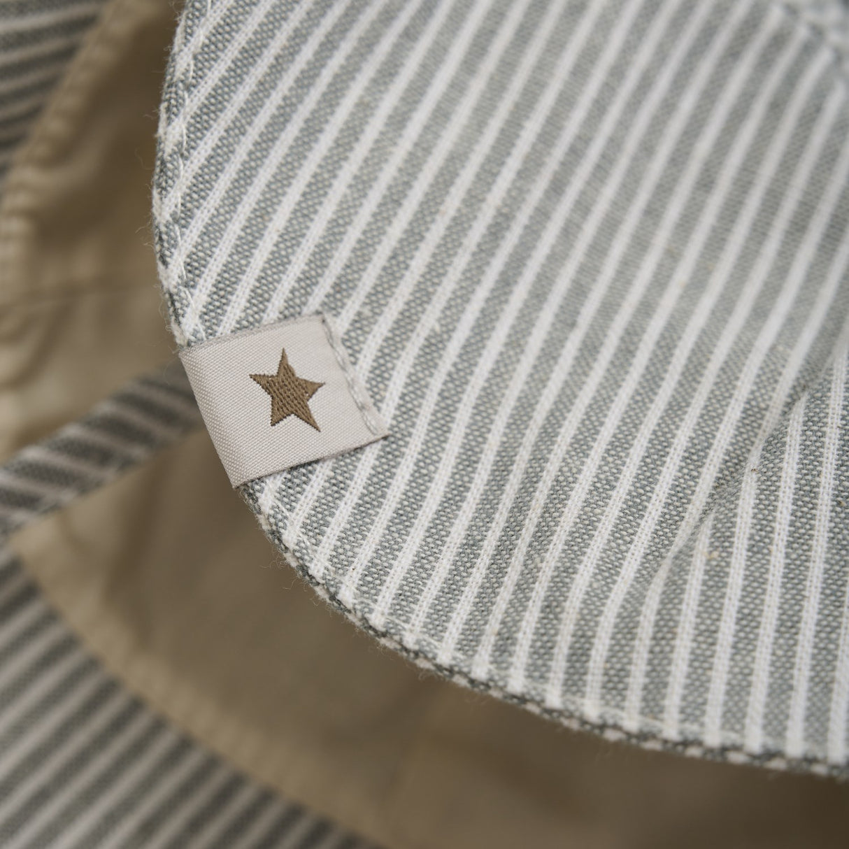 Huttelihut Desert Sage Summer Hat Woven Stripe