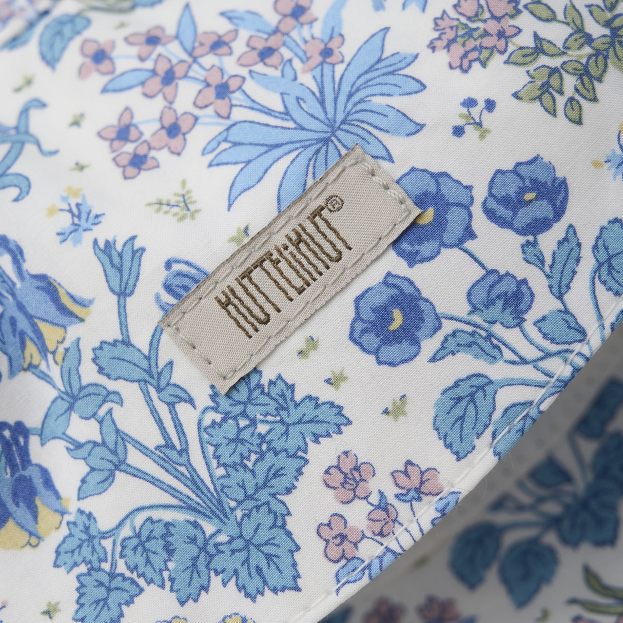 Huttelihut Soft Chambray Summer Hat In Liberty Fabric