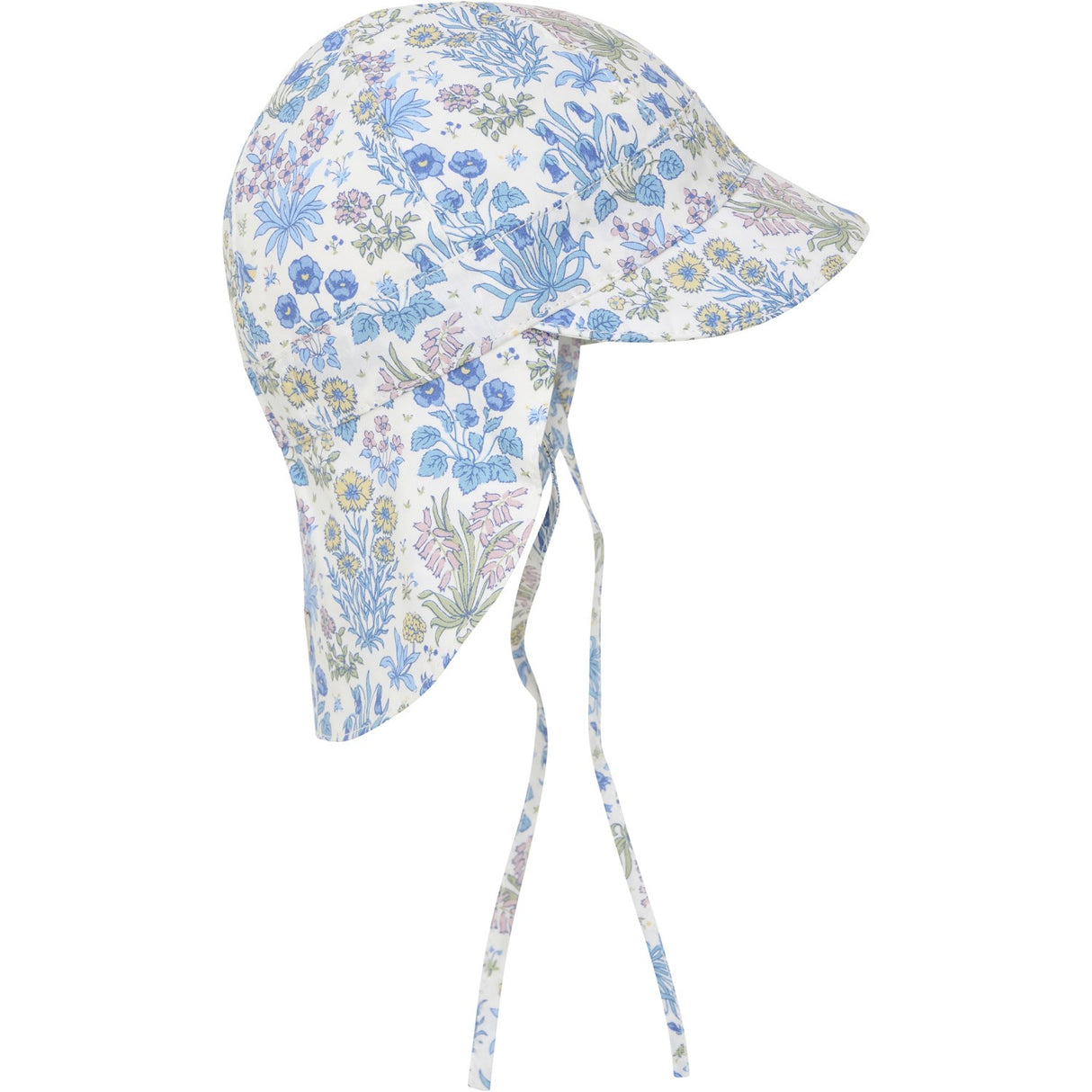 Huttelihut Soft Chambray Summer Hat In Liberty Fabric