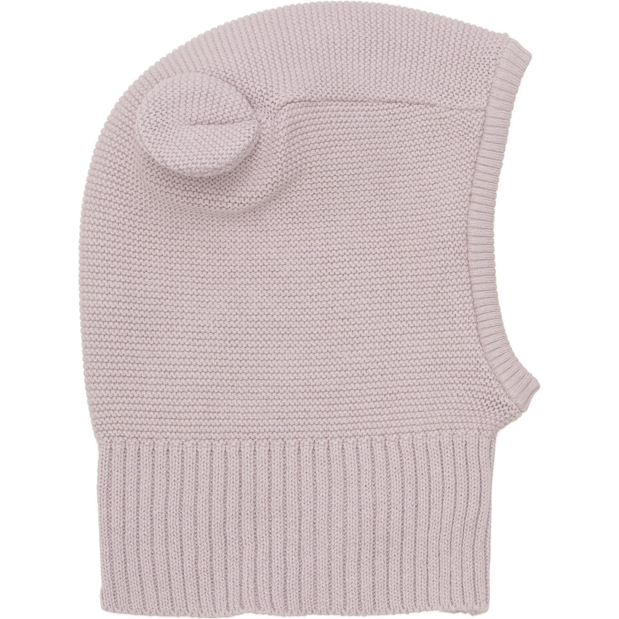 Huttelihut Cloud Gray Balaclava Knit w. Ears